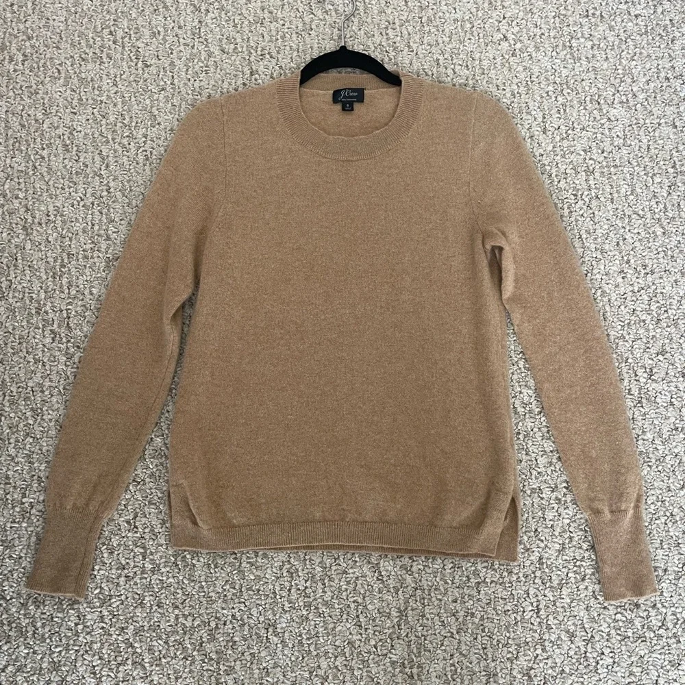 J.Crew 100% Cashmere Teddy-Style Sweater | Women’s Size S - Picture 3 of 11